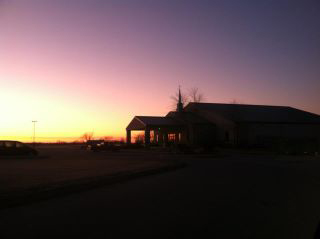 Sunrise at Louisburg  Baptist Temple